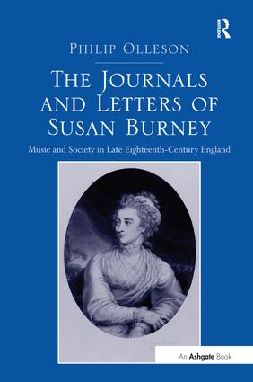 Journals and Letters of Susan Burney