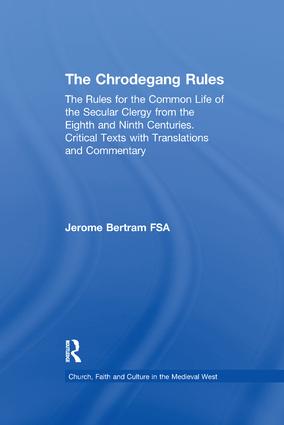 Chrodegang Rules