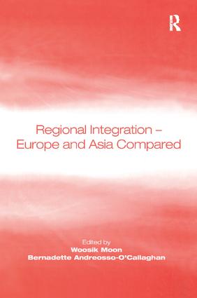 Regional Integration – Europe and Asia Compared