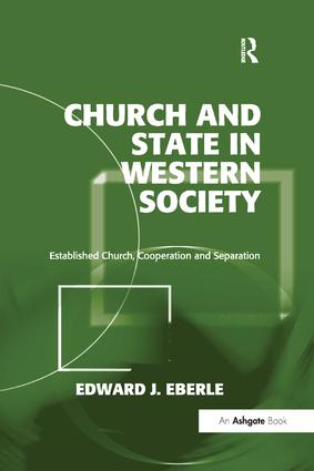 Church and State in Western Society