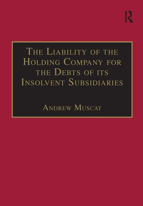 Liability of the Holding Company for the Debts of its Insolvent Subsidiaries