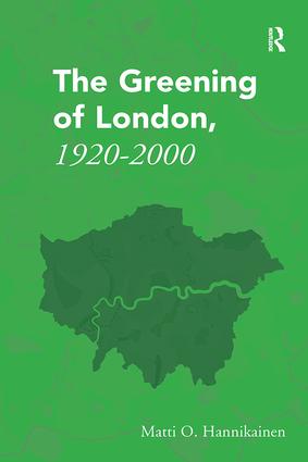 Greening of London, 1920–2000