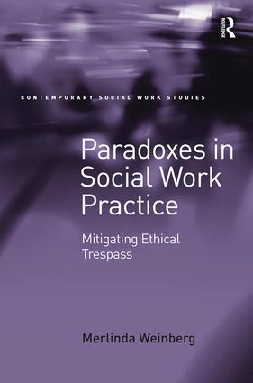 Paradoxes in Social Work Practice - Paperback / softback