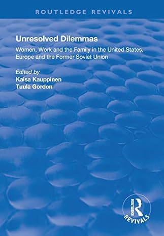 Unresolved Dilemmas - Paperback / softback