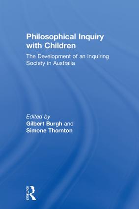 Philosophical Inquiry with Children