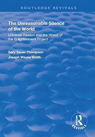 Unreasonable Silence of the World - Paperback / softback