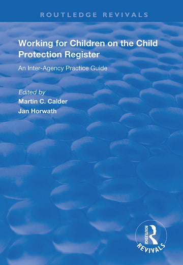 Working for Children on the Child Protection Register - Paperback / softback