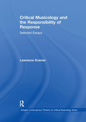 Critical Musicology and the Responsibility of Response