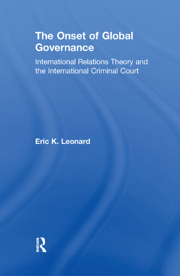 Onset of Global Governance