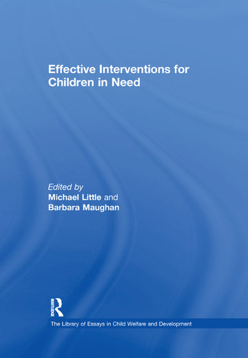 Effective Interventions for Children in Need - Paperback / softback