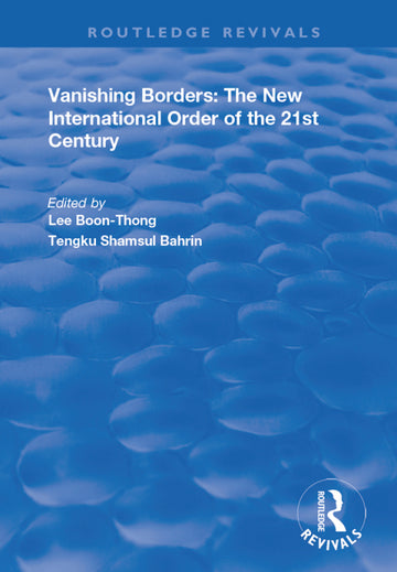 Vanishing Borders - Paperback / softback