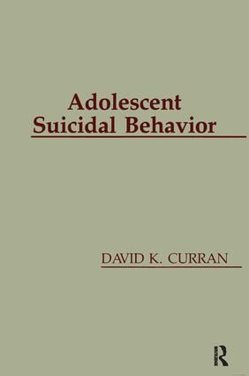 Adolescent Suicidal Behavior