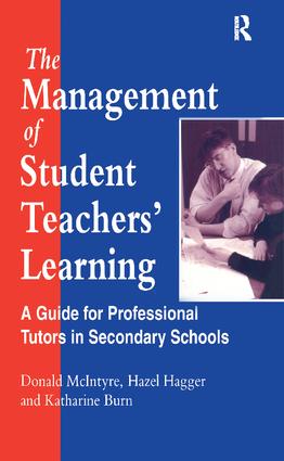 Management of Student Teachers' Learning