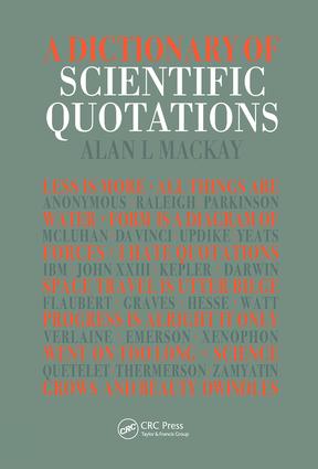 Dictionary of Scientific Quotations
