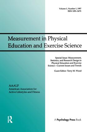 Measurement, Statistics, and Research Design in Physical Education and Exercise Science: Current Issues and Trends