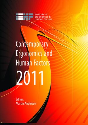 Contemporary Ergonomics and Human Factors 2011