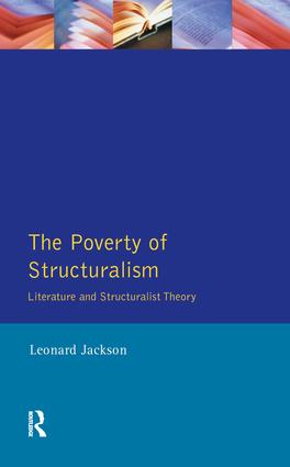 Poverty of Structuralism