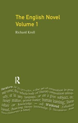 English Novel, Vol I, The