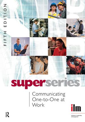 Communicating One-to-One at Work