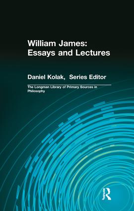 William James: Essays and Lectures