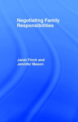 Negotiating Family Responsibilities