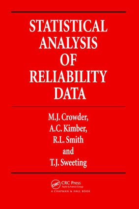 Statistical Analysis of Reliability Data