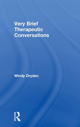 Very Brief Therapeutic Conversations