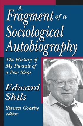 Fragment of a Sociological Autobiography