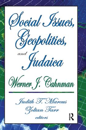 Social Issues, Geopolitics, and Judaica