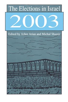 Elections in Israel 2003