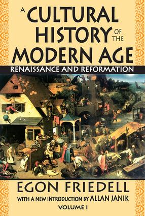 Cultural History of the Modern Age