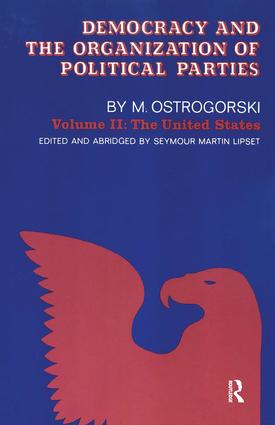 Democracy and the Organization of Political Parties