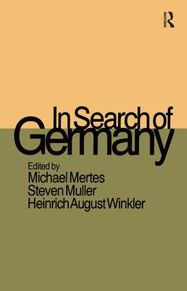 In Search of Germany - Hardback