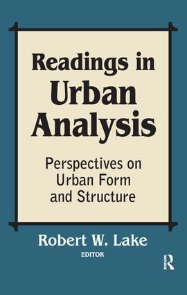 Readings in Urban Analysis