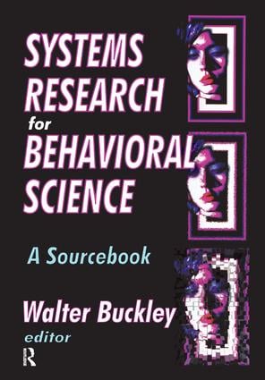 Systems Research for Behavioral Science