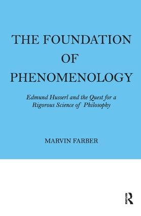 Foundation of Phenomenology