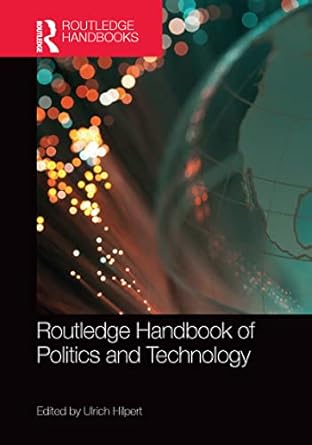 Routledge Handbook of Politics and Technology - Paperback / softback