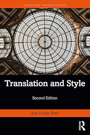 Translation and Style - Hardback