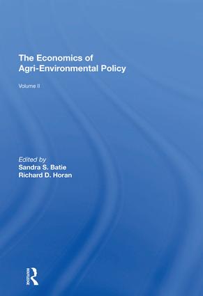 Economics of Agri-Environmental Policy, Volume II