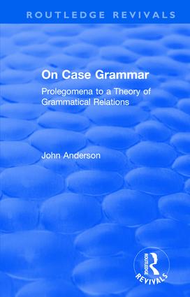 On Case Grammar