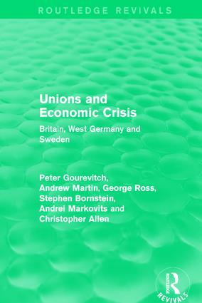 Unions and Economic Crisis - Hardback