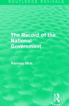 Record of the National Government