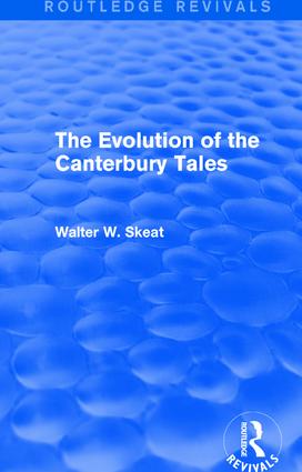 Evolution of the Canterbury Tales