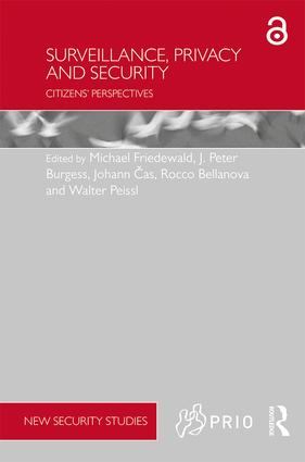 Surveillance, Privacy and Security