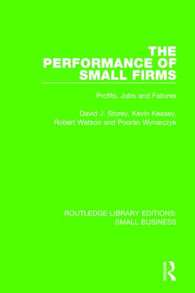 Performance of Small Firms