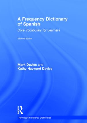 Frequency Dictionary of Spanish