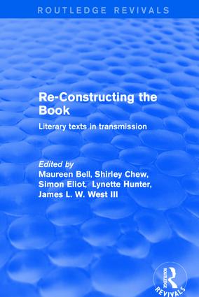 Re-Constructing the Book