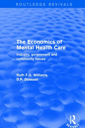 Economics of Mental Health Care