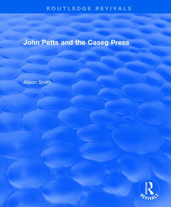 John Petts and the Caseg Press