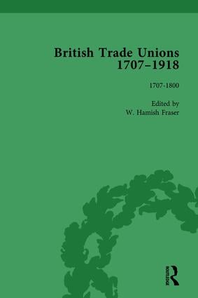 British Trade Unions, 1707–1918, Part I, Volume 1